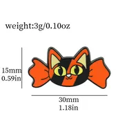 Cartoon Style Cute Funny Clown Ghost Skull Alloy Stamping Stoving Varnish Plating Unisex Brooches sku image 21