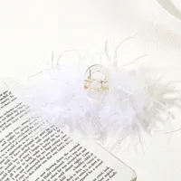 Basic Solid Color Plastic Spray Paint Hair Claws sku image 6