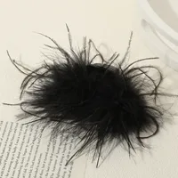 Basic Solid Color Plastic Spray Paint Hair Claws sku image 1