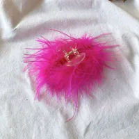 Basic Solid Color Plastic Spray Paint Hair Claws sku image 8