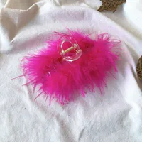 Basic Solid Color Plastic Spray Paint Hair Claws sku image 31