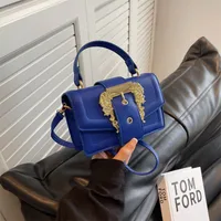 Women's Medium Pu Leather Solid Color Streetwear Square Magnetic Buckle Shoulder Bag Handbag Crossbody Bag main image 1