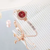 Classic Style Solid Color Telescopic Rope Quartz Women's Watches main image 3
