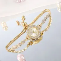 Classic Style Solid Color Telescopic Rope Quartz Women's Watches sku image 6
