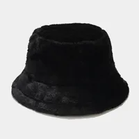 Women's Elegant Basic Solid Color Flat Eaves Bucket Hat sku image 1