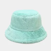 Women's Elegant Basic Solid Color Flat Eaves Bucket Hat sku image 8