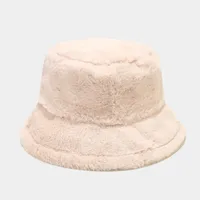 Women's Elegant Basic Solid Color Flat Eaves Bucket Hat sku image 3
