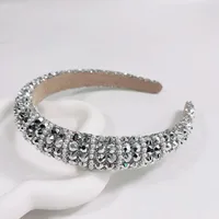 Women's Elegant Lady Geometric Rhinestone Hair Band main image 2