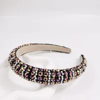 Women's Elegant Lady Geometric Rhinestone Hair Band sku image 2