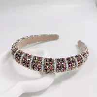 Women's Elegant Lady Geometric Rhinestone Hair Band sku image 1