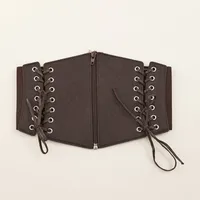 Basic Solid Color Pu Leather Women's Leather Belts sku image 2