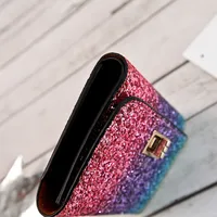 Women's Solid Color Pu Leather Lock Clasp Wallets main image 4