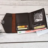 Women's Solid Color Pu Leather Lock Clasp Wallets main image 5