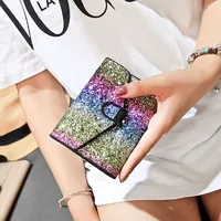 Women's Solid Color Pu Leather Lock Clasp Wallets sku image 4