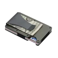 Unisex Solid Color Aluminium Alloy Open Wallets sku image 18