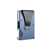 Unisex Solid Color Aluminium Alloy Open Wallets sku image 8