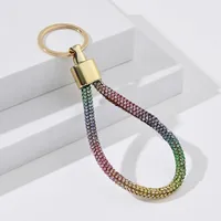 Modern Style Streetwear Geometric Metal Bag Pendant Keychain main image 1