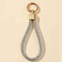 Modern Style Streetwear Geometric Metal Bag Pendant Keychain sku image 1