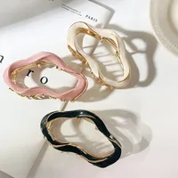 Women's Simple Style Solid Color Metal Hair Claws main image 1