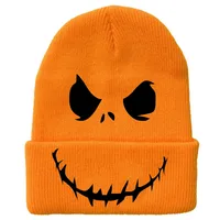 Women's Simple Style Color Block Printing Eaveless Wool Cap main image 5