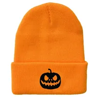 Women's Simple Style Color Block Printing Eaveless Wool Cap sku image 3