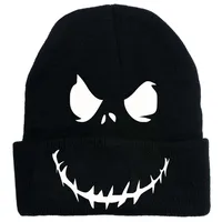 Women's Simple Style Color Block Printing Eaveless Wool Cap sku image 4