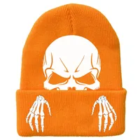 Women's Simple Style Color Block Printing Eaveless Wool Cap sku image 14