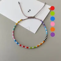 Simple Style Round Seed Bead Beaded Women's Bracelets main image 5