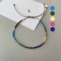 Simple Style Round Seed Bead Beaded Women's Bracelets sku image 6