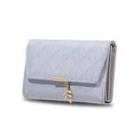 Women's Solid Color Pu Leather Flip Cover Wallets main image 2