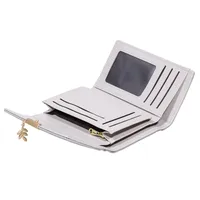 Women's Solid Color Pu Leather Flip Cover Wallets main image 5
