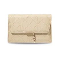 Women's Solid Color Pu Leather Flip Cover Wallets sku image 5