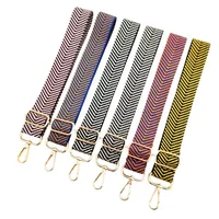 Polyester Cotton Color Block Bag Strap main image 3
