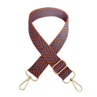 Polyester Cotton Color Block Bag Strap sku image 4