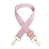 Polyester Cotton Color Block Bag Strap sku image 9