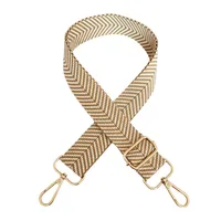 Polyester Cotton Color Block Bag Strap sku image 12