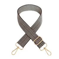 Polyester Cotton Color Block Bag Strap sku image 17