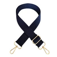 Polyester Cotton Color Block Bag Strap sku image 24