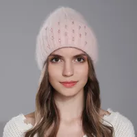 Women's Simple Style Solid Color Eaveless Wool Cap sku image 3
