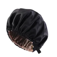 Women's Basic Solid Color Eaveless Beanie Hat main image 4