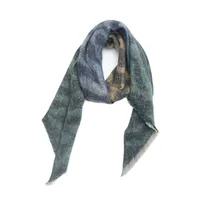 Women's Elegant Basic Color Block Polyester Scarf sku image 3