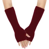 Women's Modern Style Solid Color Gloves 1 Pair sku image 3