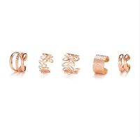 Wholesale Jewelry Vintage Style Letter Alloy Earrings sku image 12