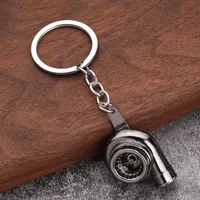 Solid Color Turbine Alloy Unisex Keychain sku image 4