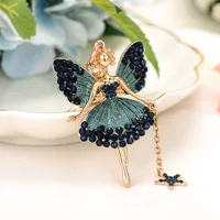 Cute Sweet Human Metal Inlay Rhinestones Women's Keychain sku image 5