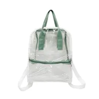 Waterproof Solid Color Casual Women's Backpack sku image 2