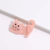 Simple Style Cat Arylic Plating Unisex Brooches sku image 2