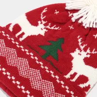 Women's Elegant Basic Simple Style Printing Acrylic Scarf Hat Gloves 3 Pieces Set main image 3