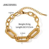Simple Style Geometric Gold Plated Necklace sku image 14