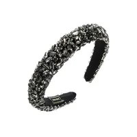 Baroque Retro Glass Drill Hand-stitched Headband sku image 2